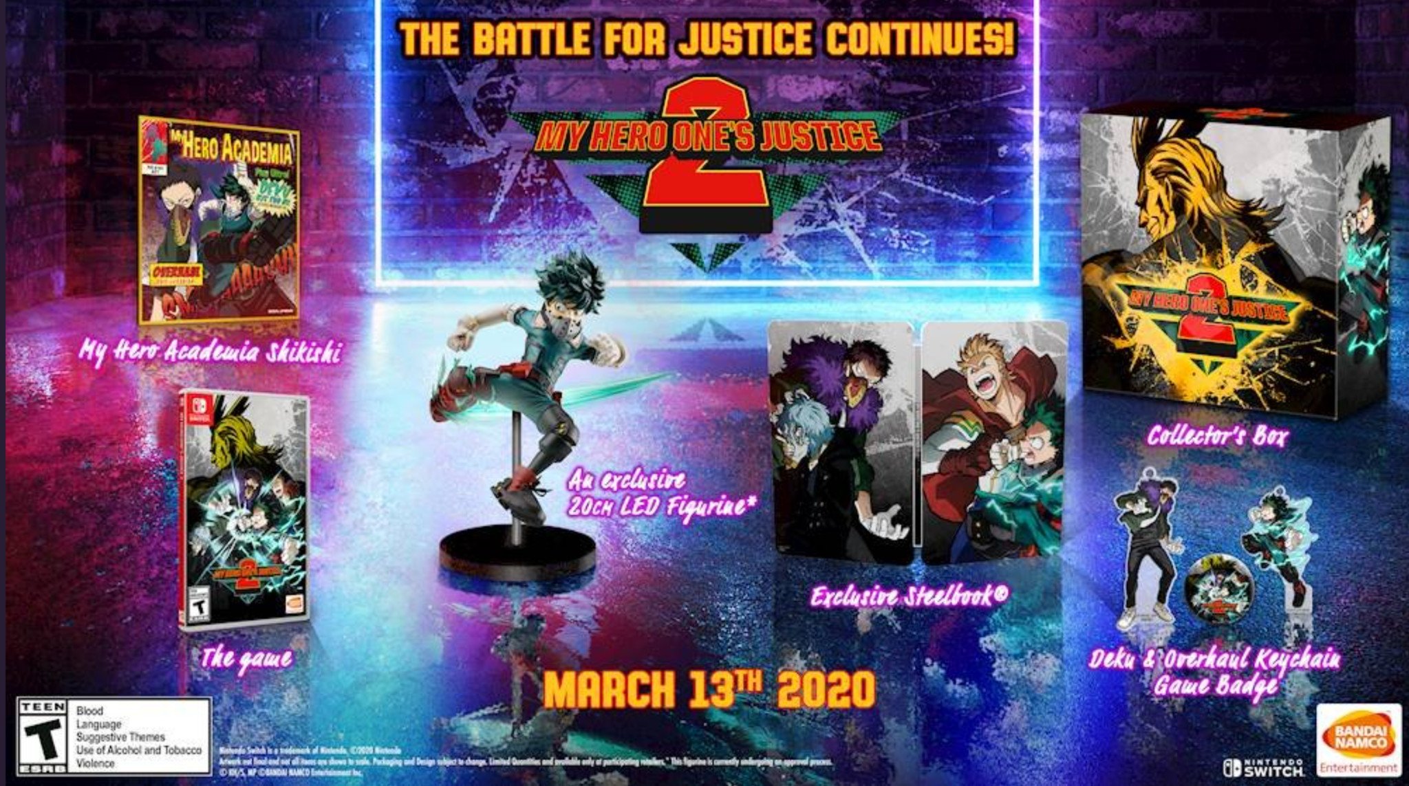 My Hero One S Justice 2 Collector S Edition Goes Up For Preorder