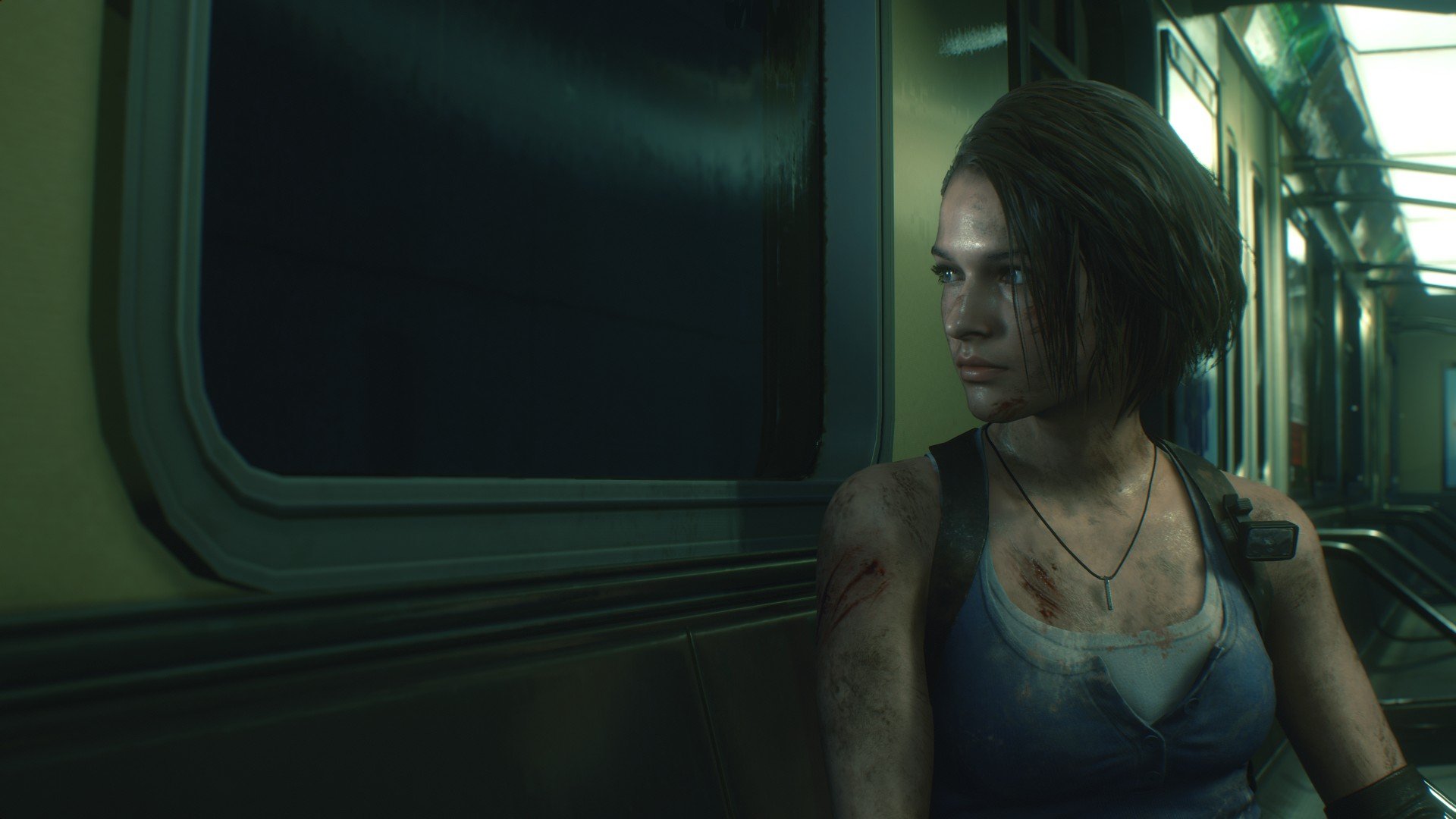 Resident Evil 3 remake Jill subway
