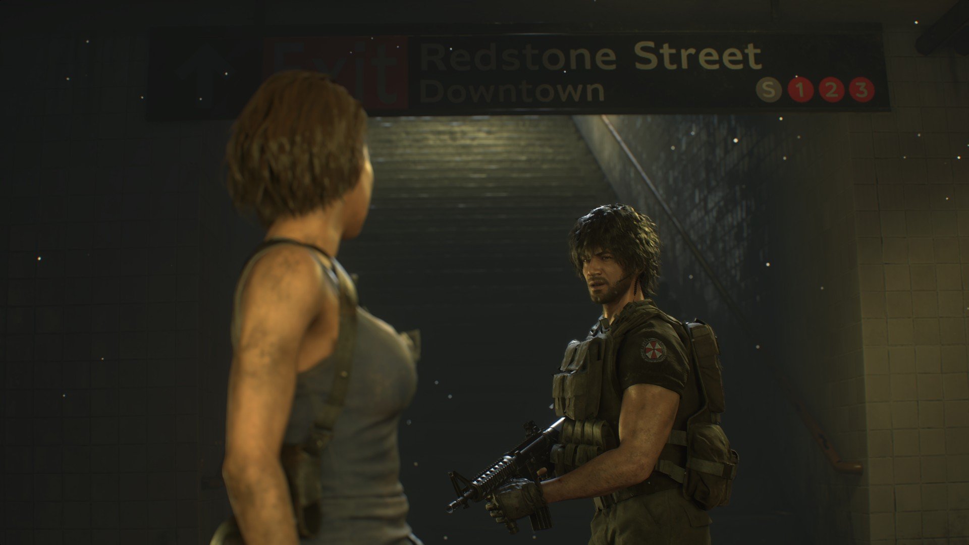 Resident Evil 3 remake Jill and Carlos