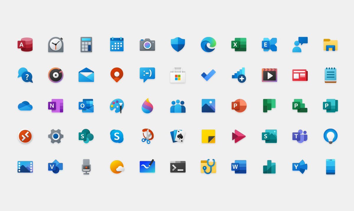 Do You Like Microsoft S New Colorful Icons For Windows 10 Windows Central Wallpaper fondo de pantalla vintage aesthetic water agua playa beach celeste light blue azul blue. colorful icons for windows 10