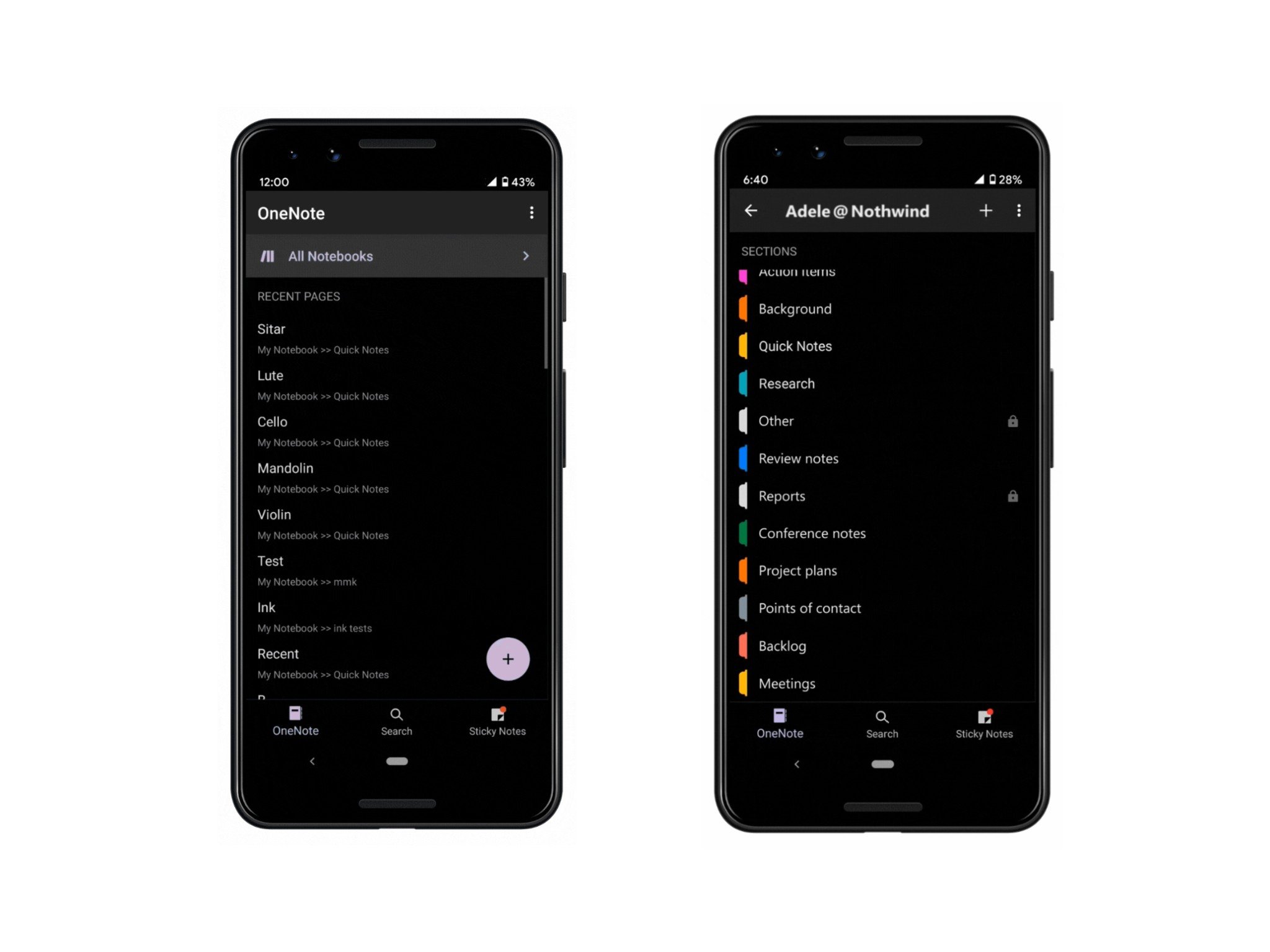 Mode Sony Android Dark