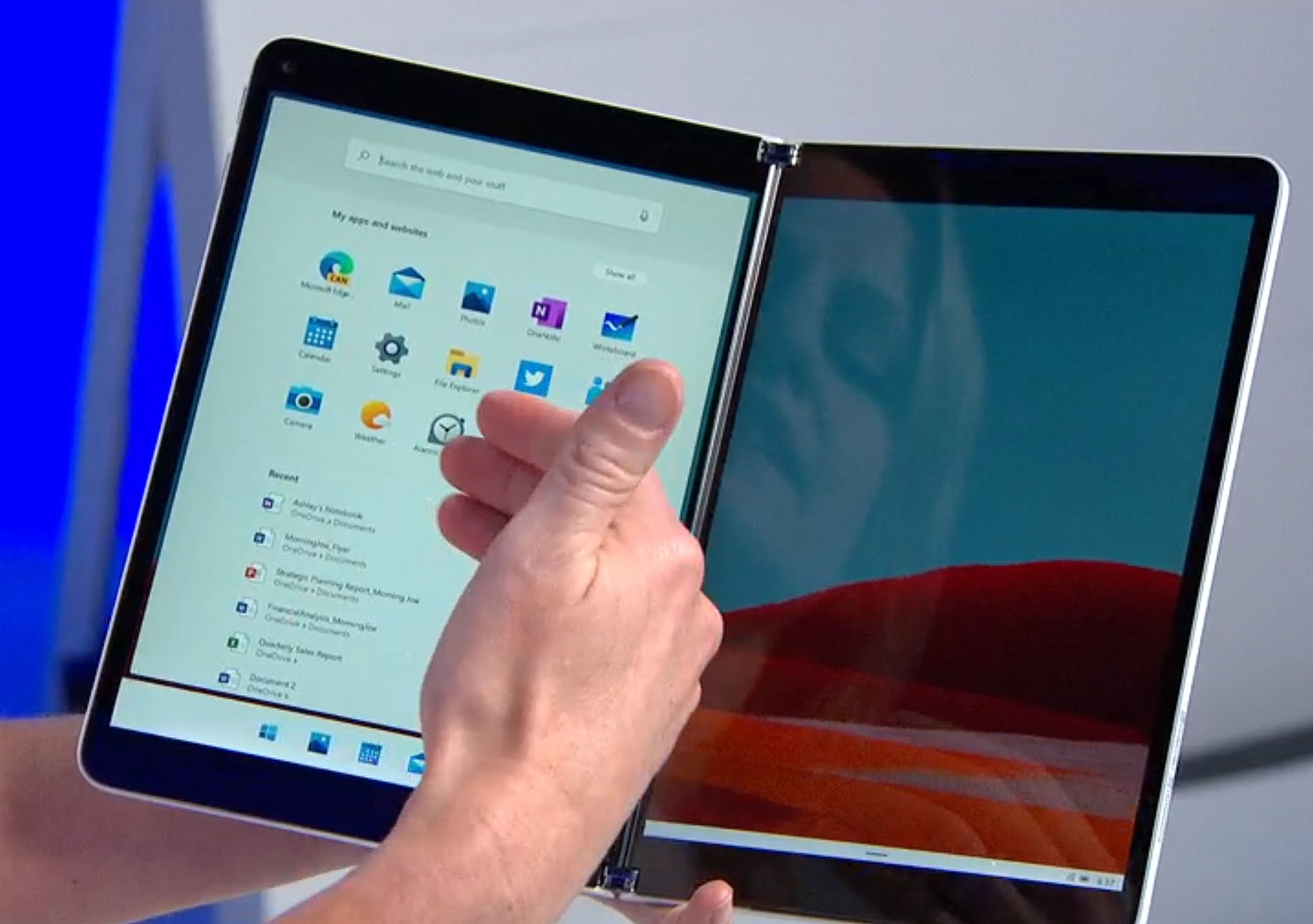 Windows10x Surface Neo Devday