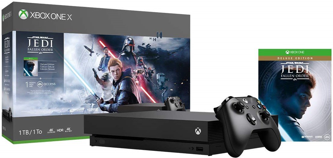  Xbox One X 1TB Console - Star Wars Jedi: Fallen Order Bundle
