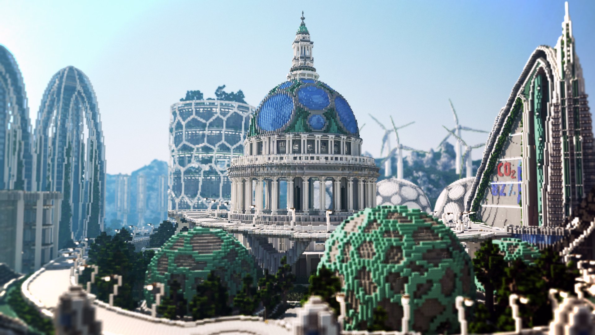 Minecraft BlockWorks Climat Hope City