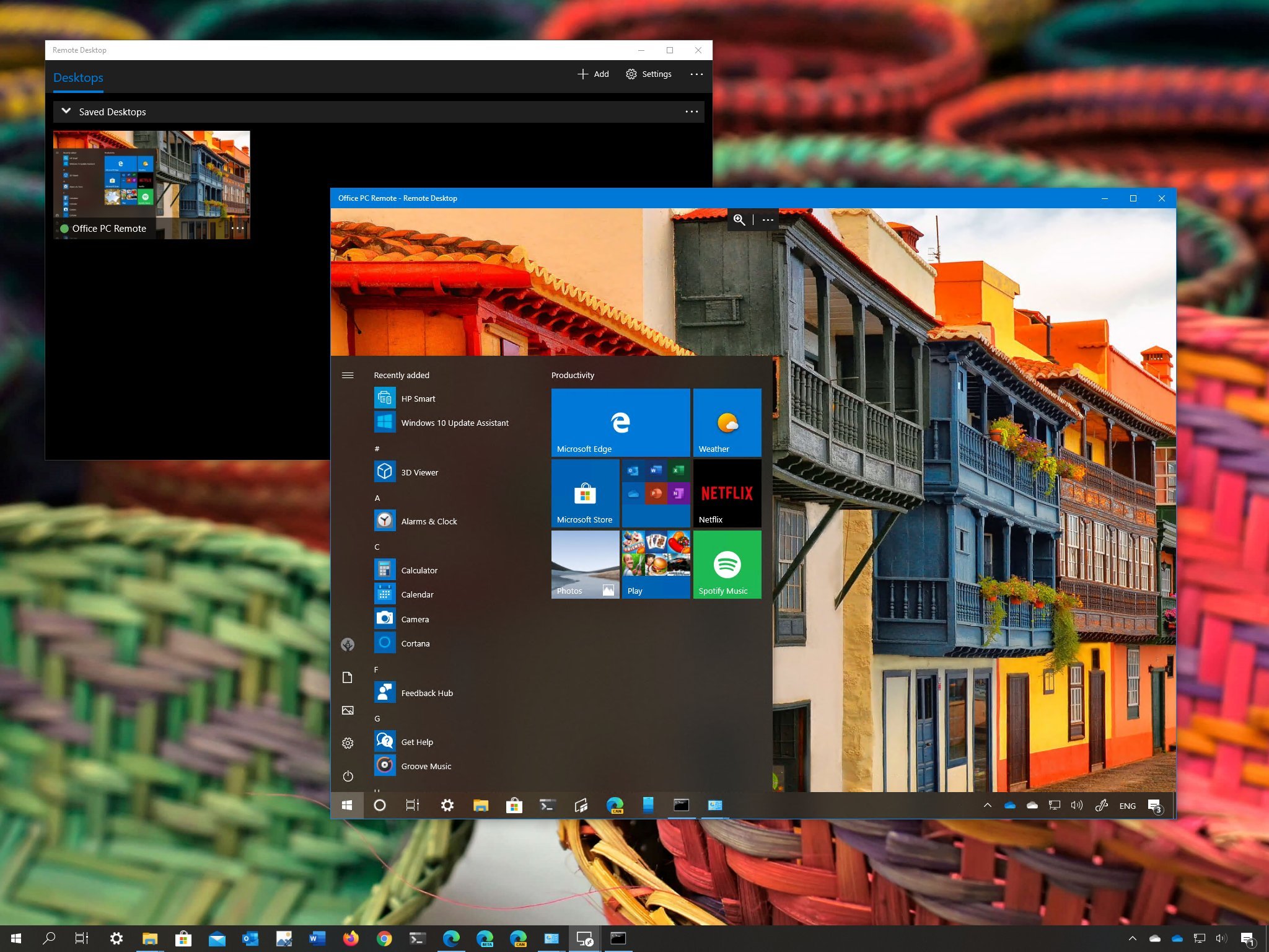 How to use Remote Desktop app to connect to a PC on Windows 10 ...