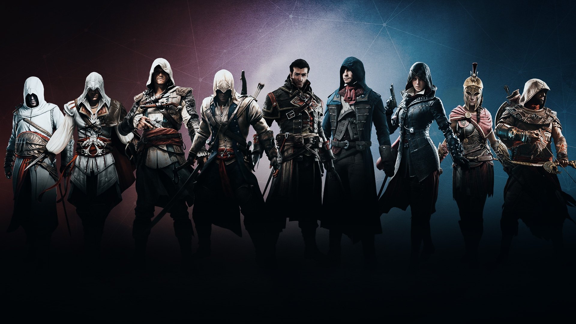 Assassins Creed All Main Assassins Hero
