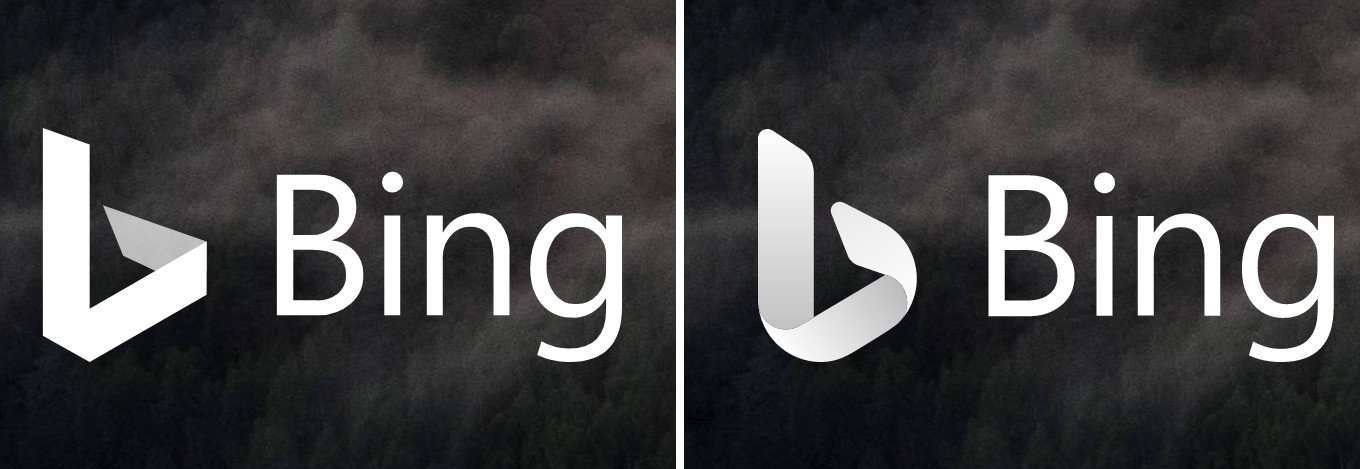 Bing Logo Old Vs New