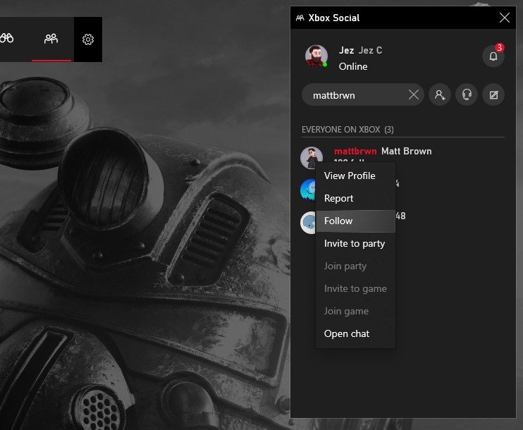 How To Start An Xbox Live Party On A Windows 10 Pc Using The Xbox