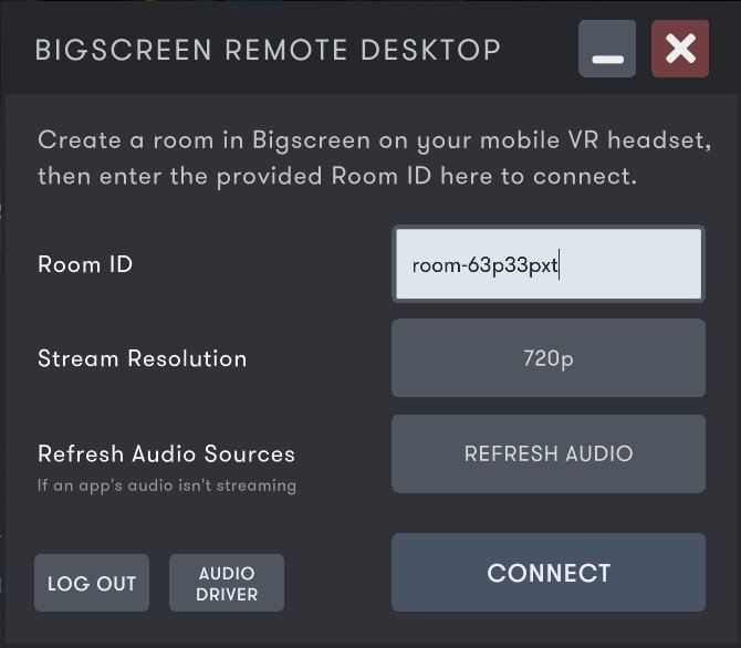 Bigscreen Steam Desktop Code