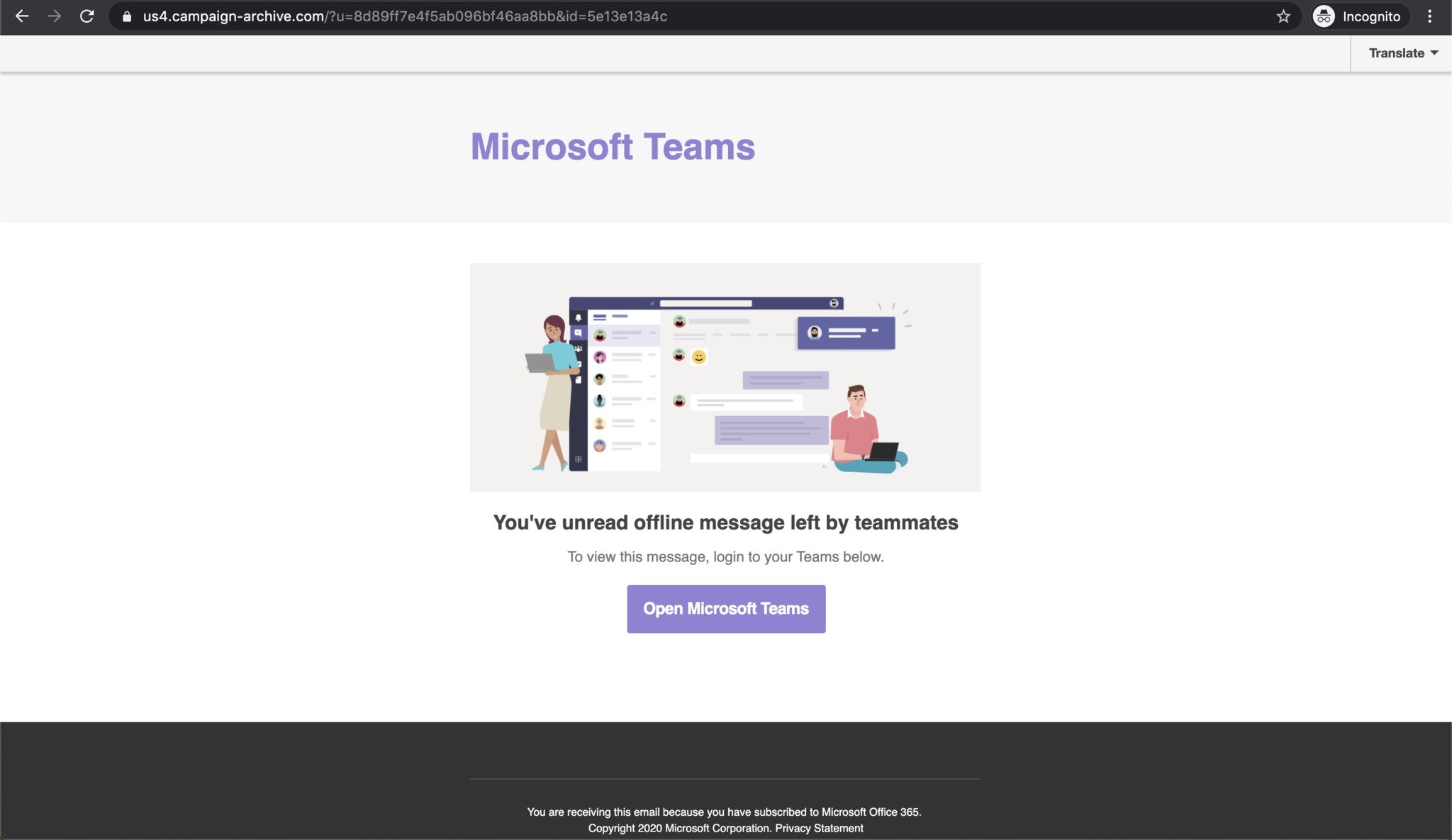 Microsoft Teams Phishing Abnormal Security