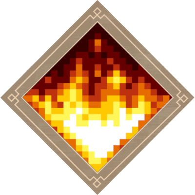 Minecraft Dungeons Burning Enchantment