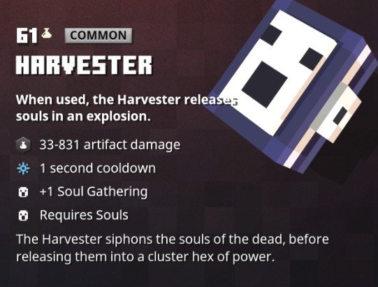 Minecraft Dungeons Harvester