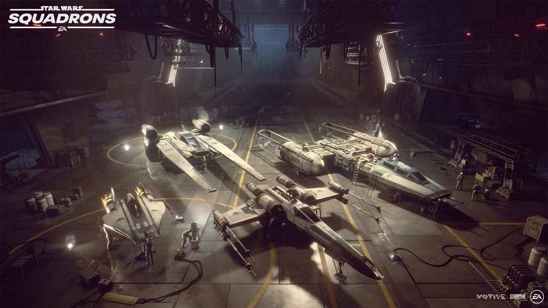 Star Wars Squadrons Rebel Hangar