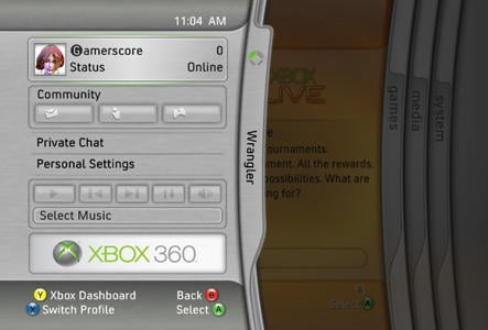 Profil Xbox 360