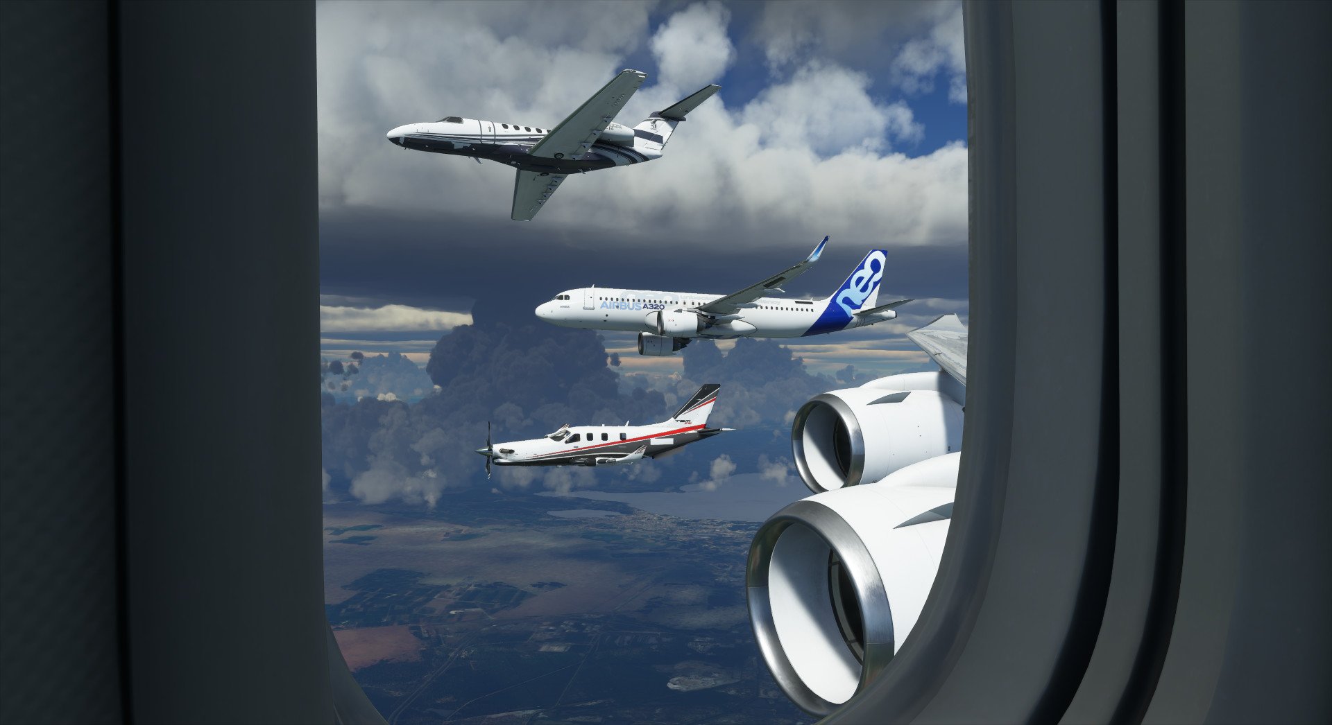 Microsoft Flight Simulator Boeing 747 Multiplayer