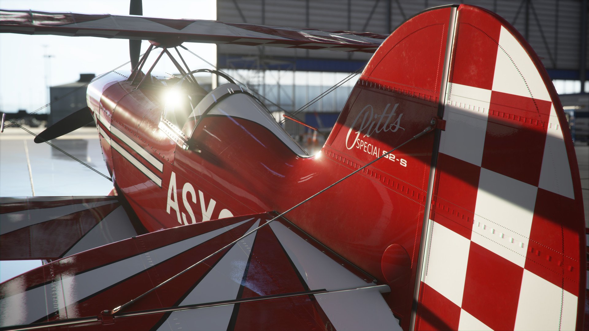Microsoft Flight Simulator Pitts Hangar