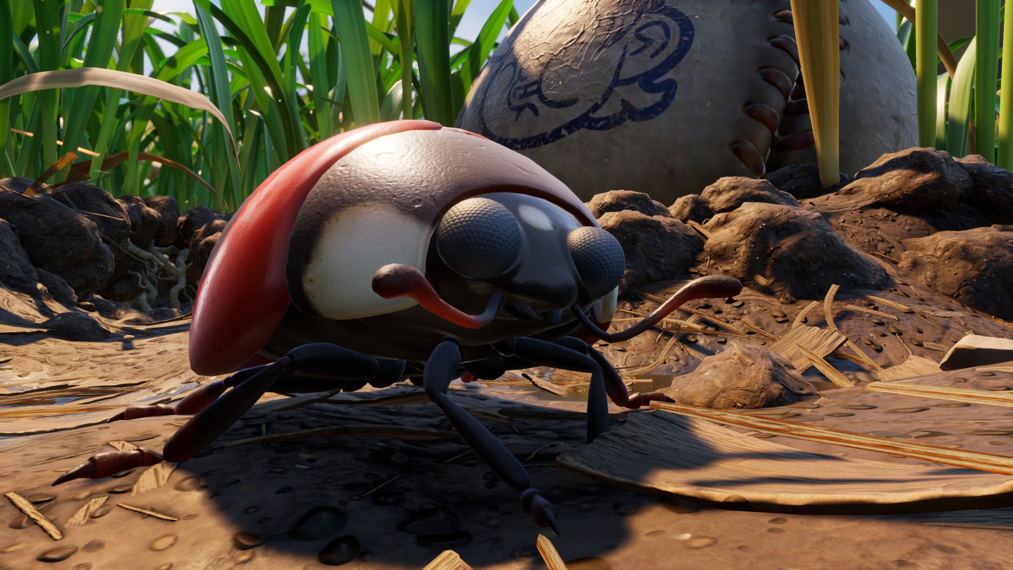 Earthed screenshot ladybug