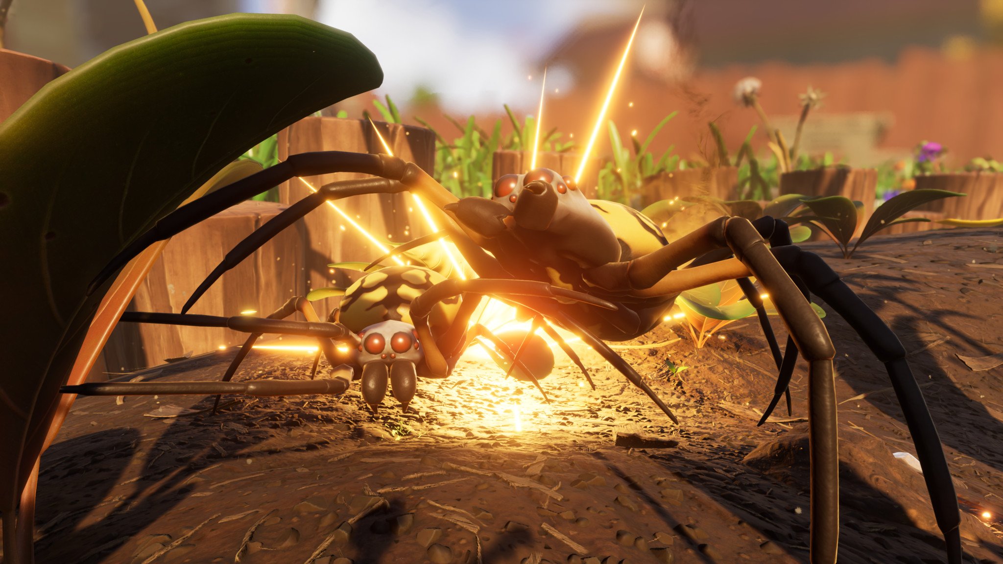 Grounded Screenshot Spider Explosion