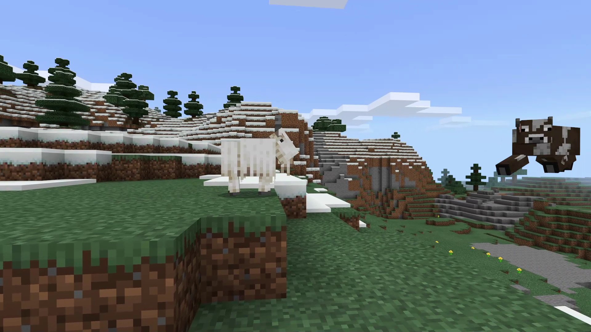 Minecraft Caves And Cliffs Update Goat