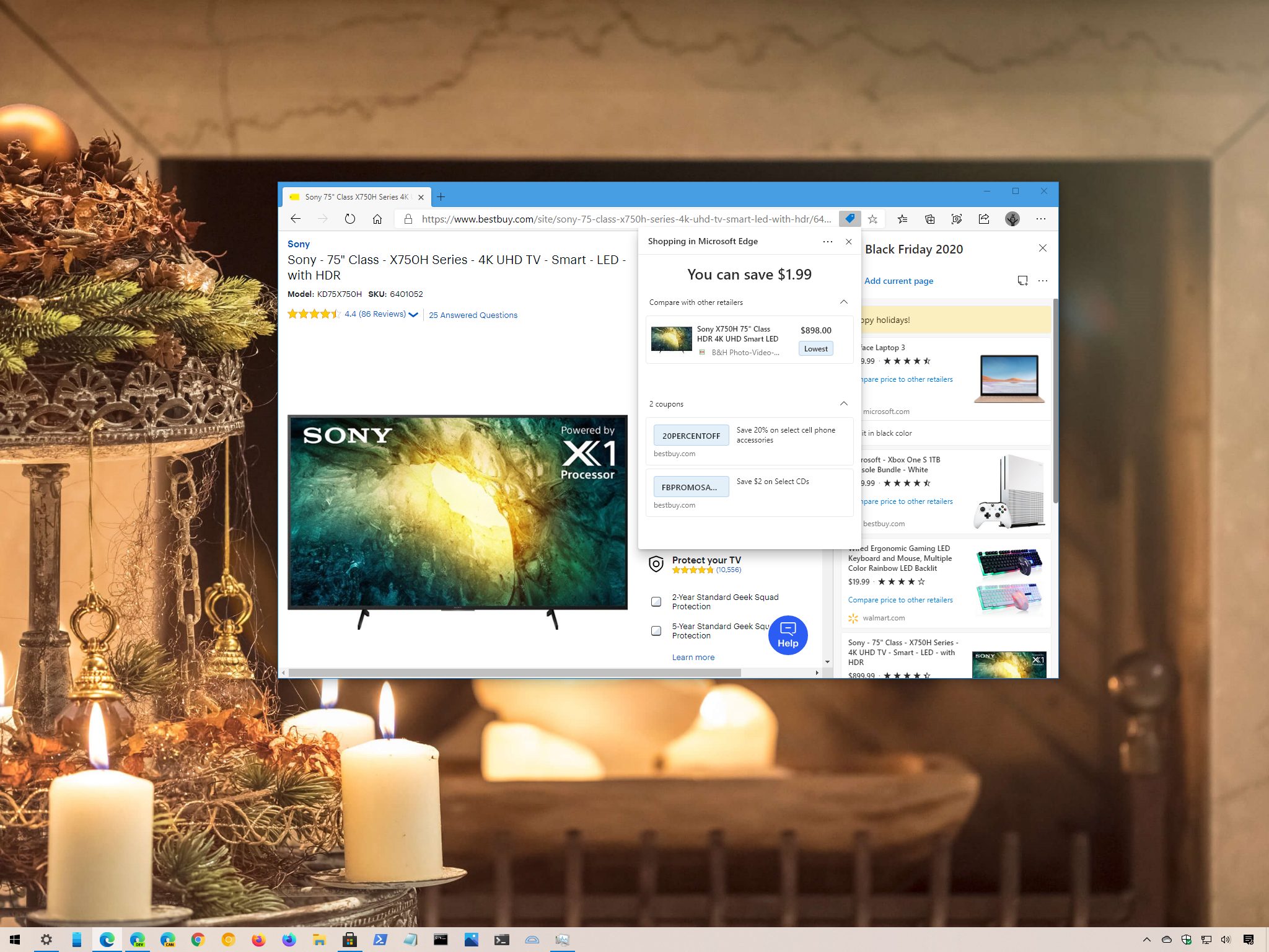 How to use Microsoft Edge to save time and money on Black Friday 2020