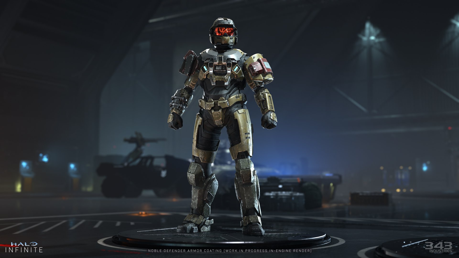 Halo Infinite Dec 2020 Armor Coating Noble Defender