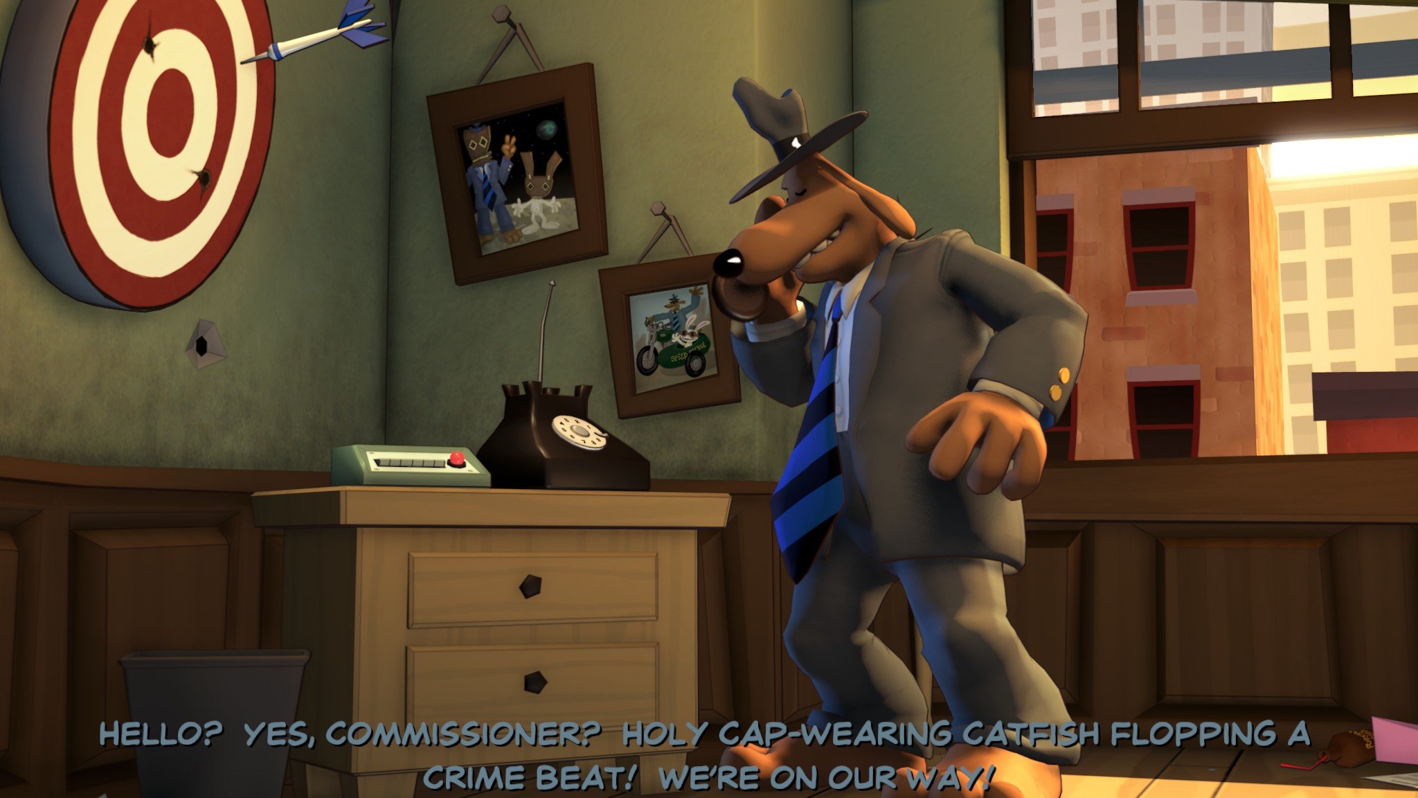Sam And Max Getting The Call