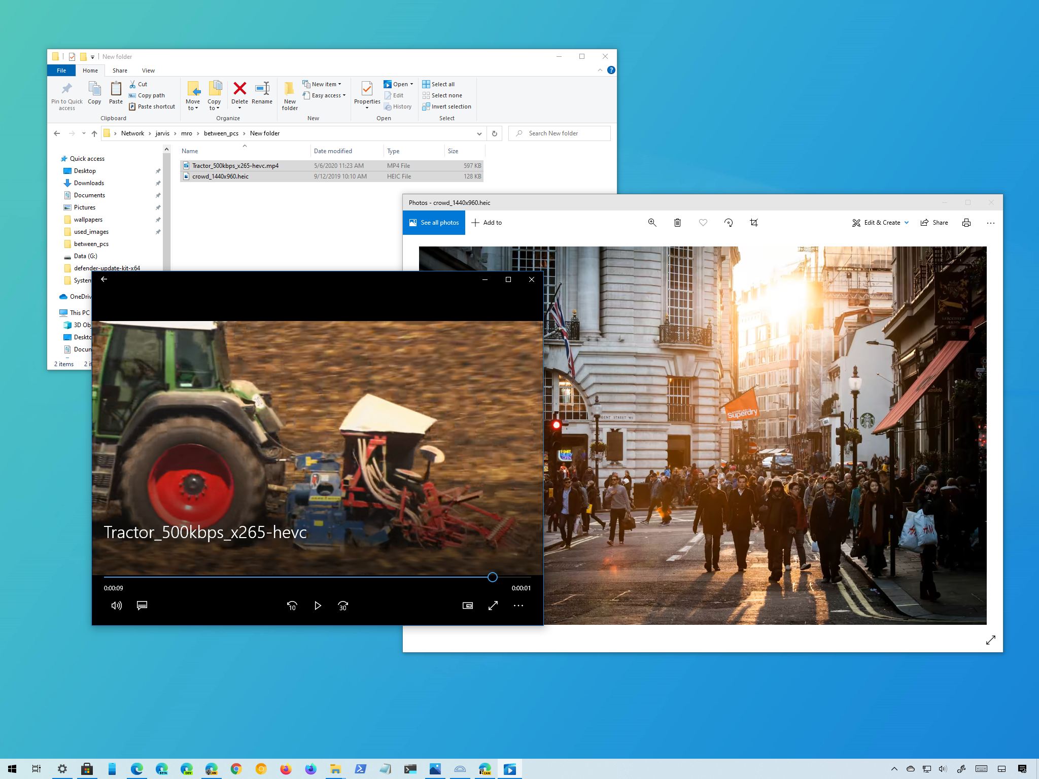 HEIC and HEVC support for Windows 10