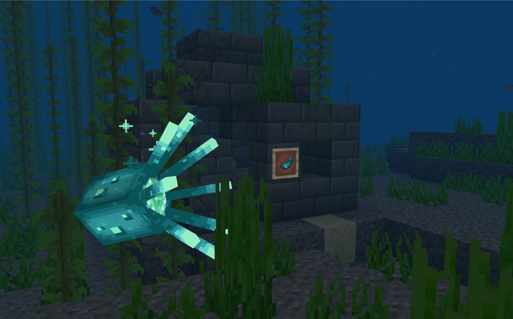 Minecraft Caves And Cliffs Update Glow Squid