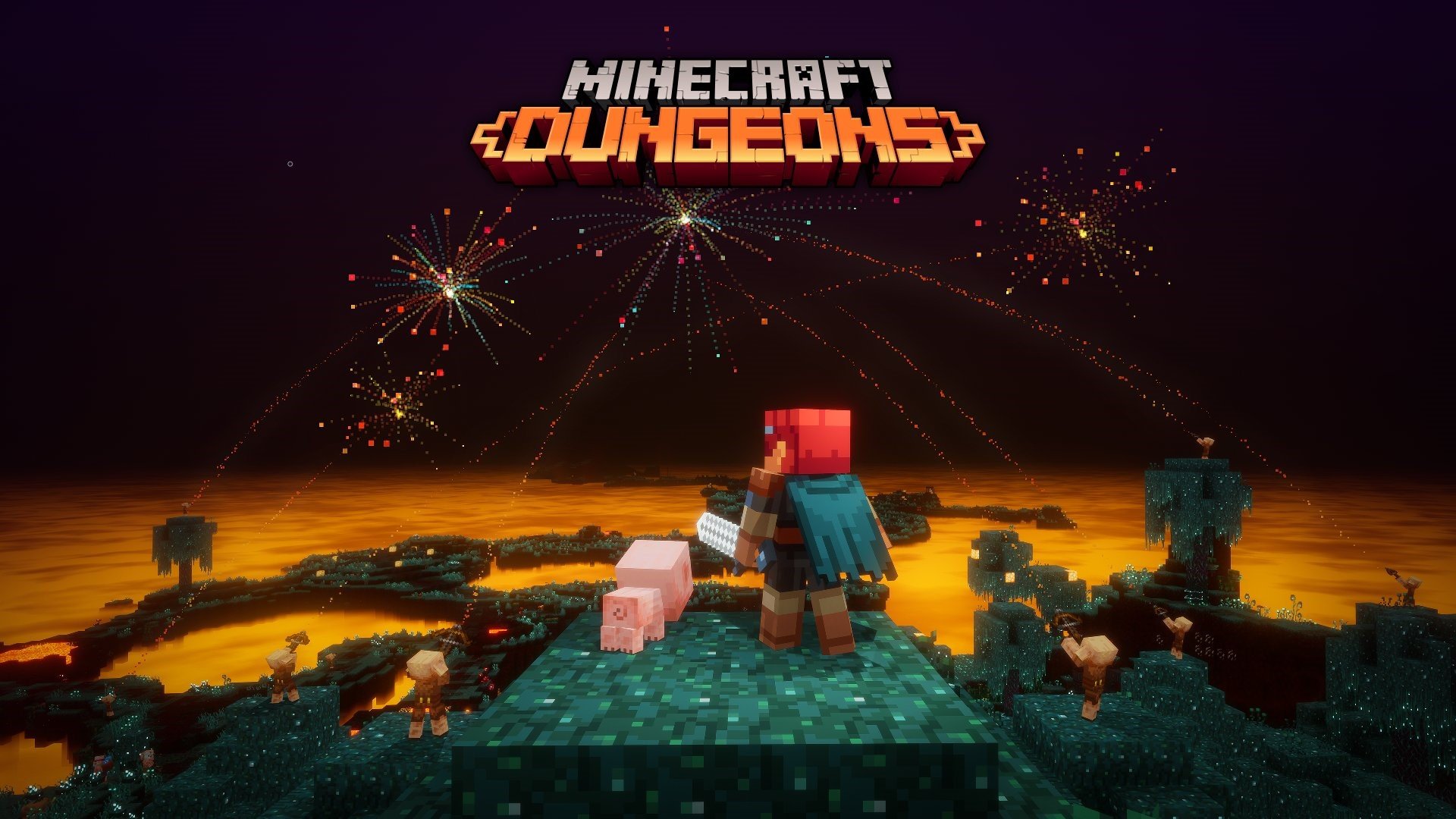 Minecraft Dungeons Flames Of The Nether Dlc Celebration