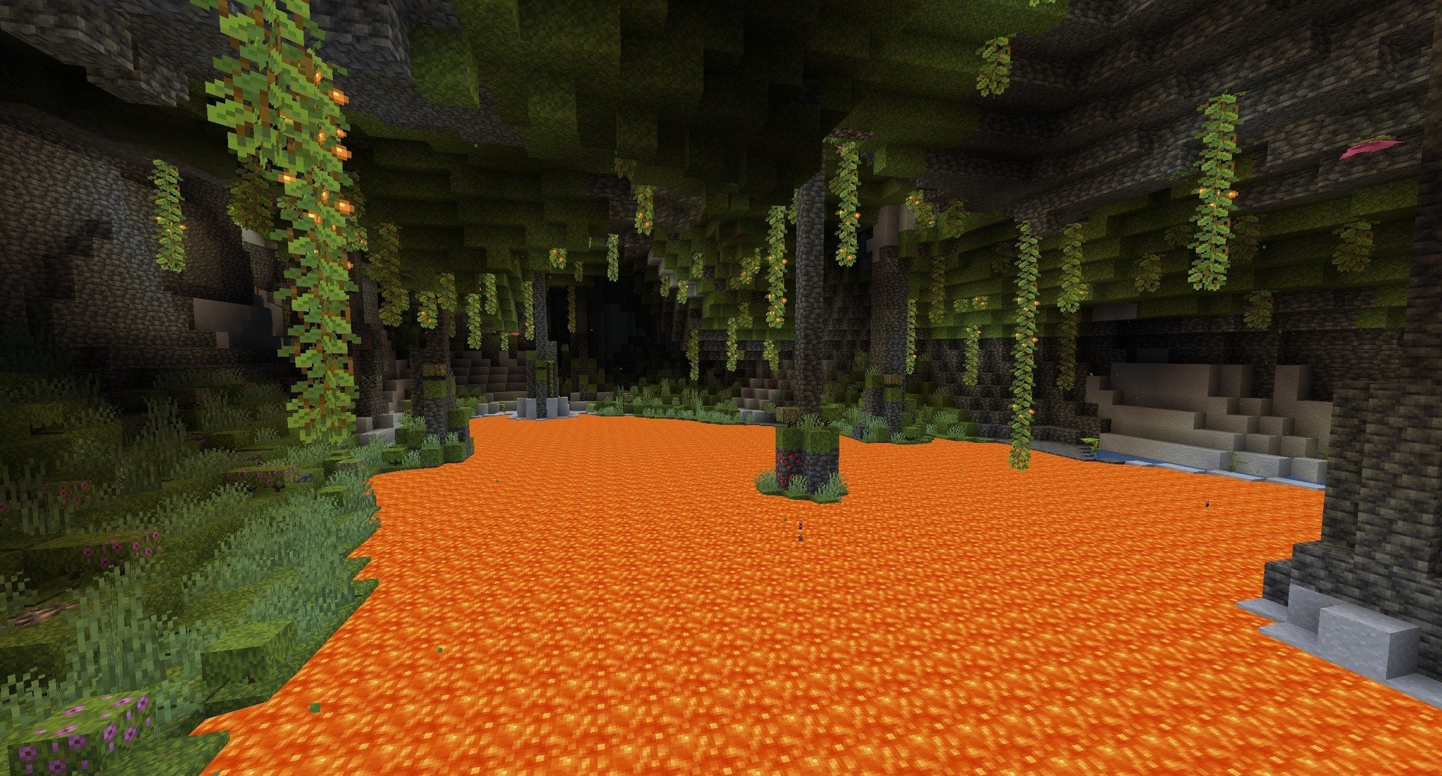 Minecraft Caves And Cliffs Update Lush Caves