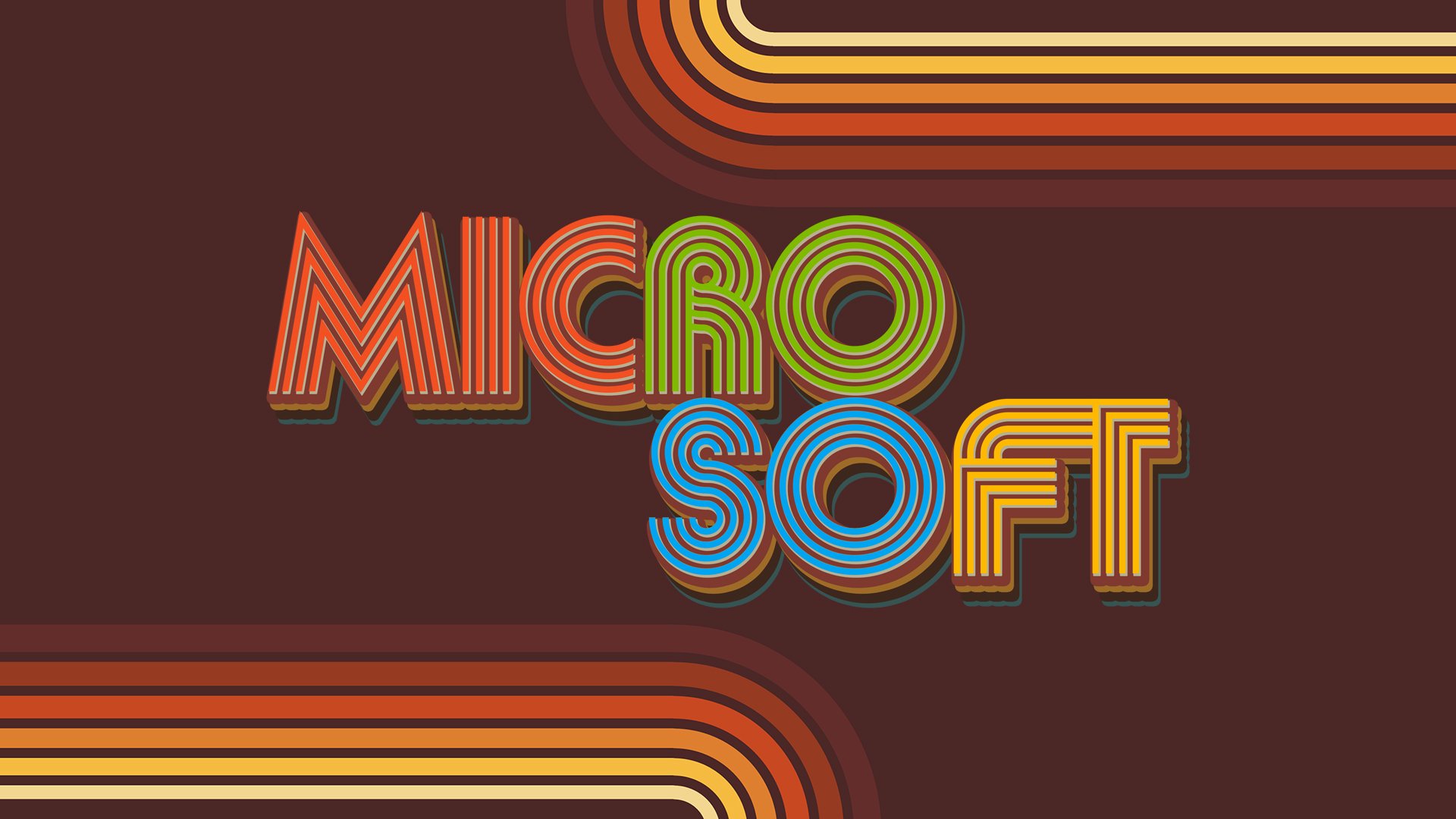 Microsoft Logo Birthday