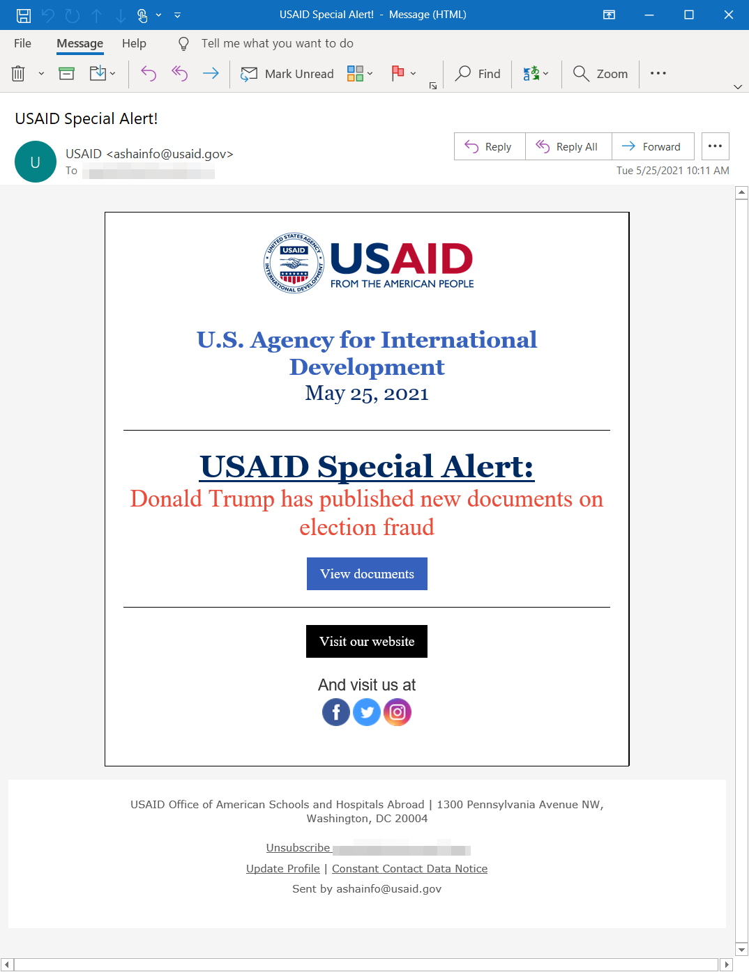 Example Email Usaid Fake