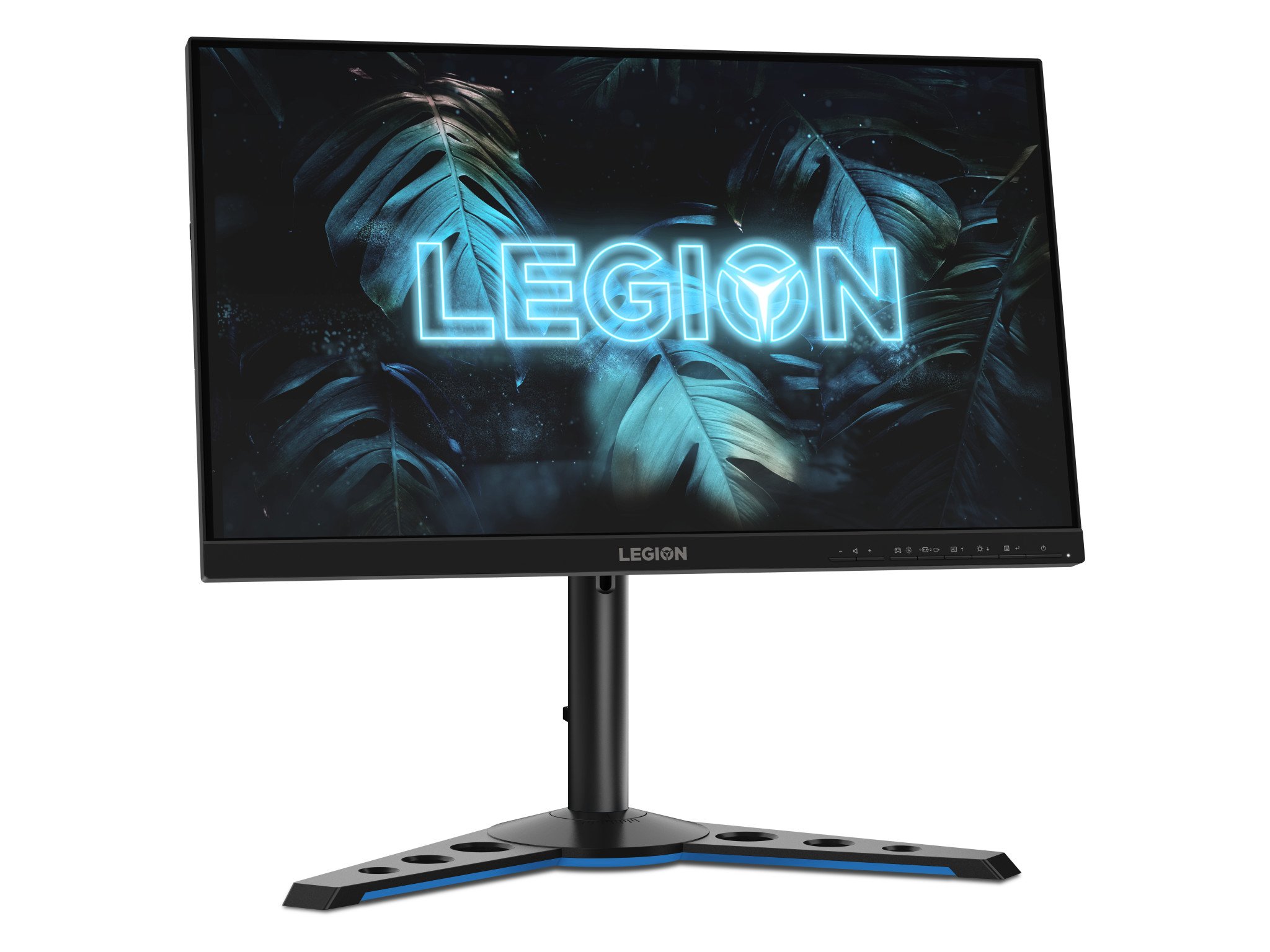 Lenovo Legion Y25g 30 Gaming Monitor Front Facing Right Highest Position