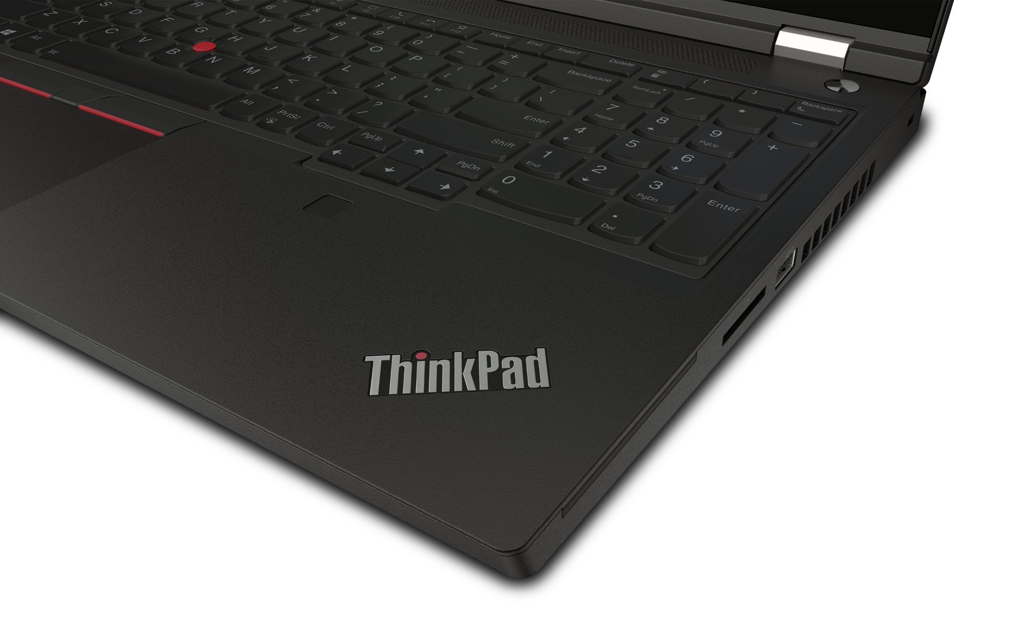 ThinkPad P15 Gen2 Closeup Thinkpad Logo