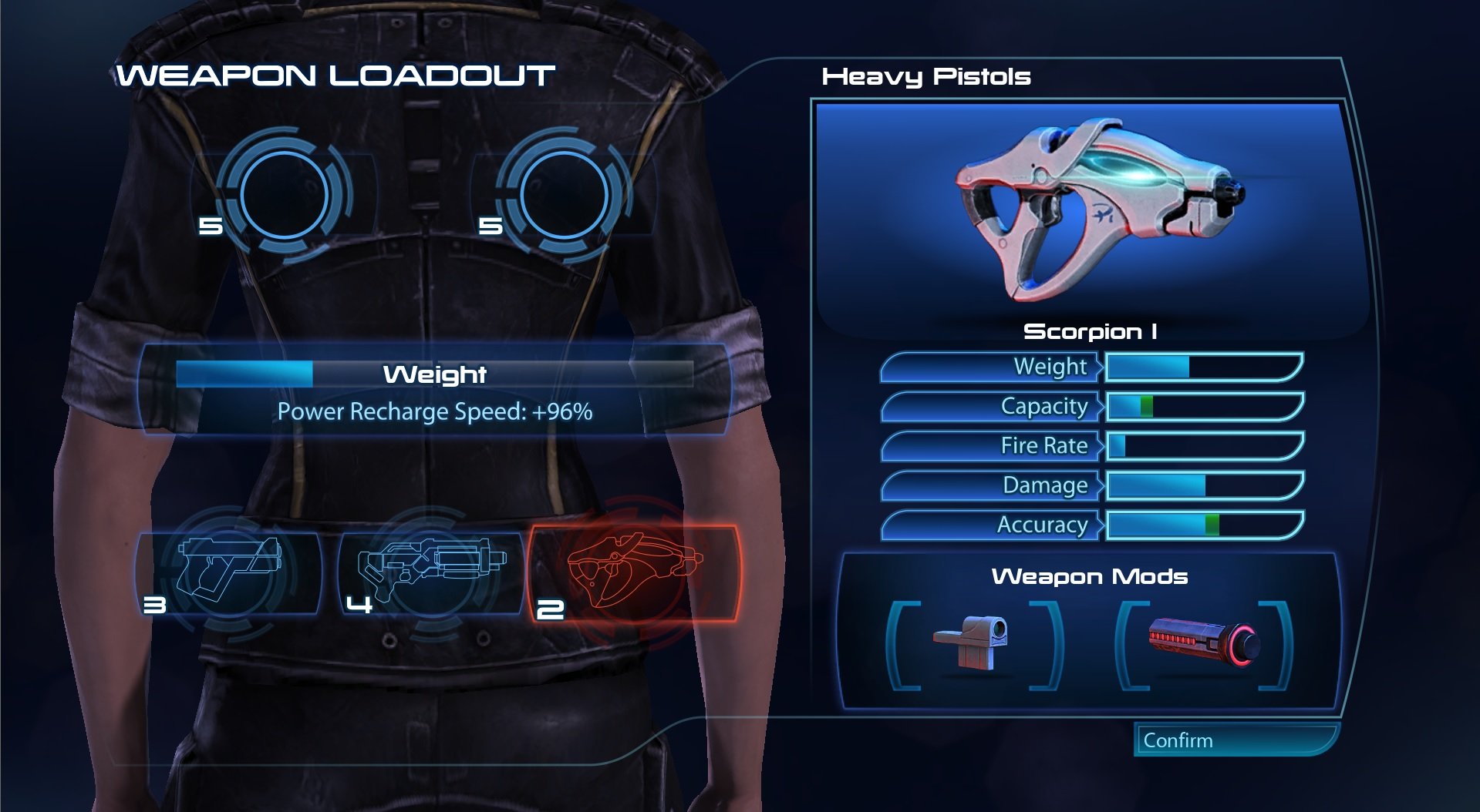 Armas de Mass Effect 3