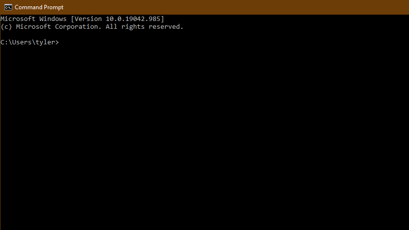 Router Ip Command Prompt Open