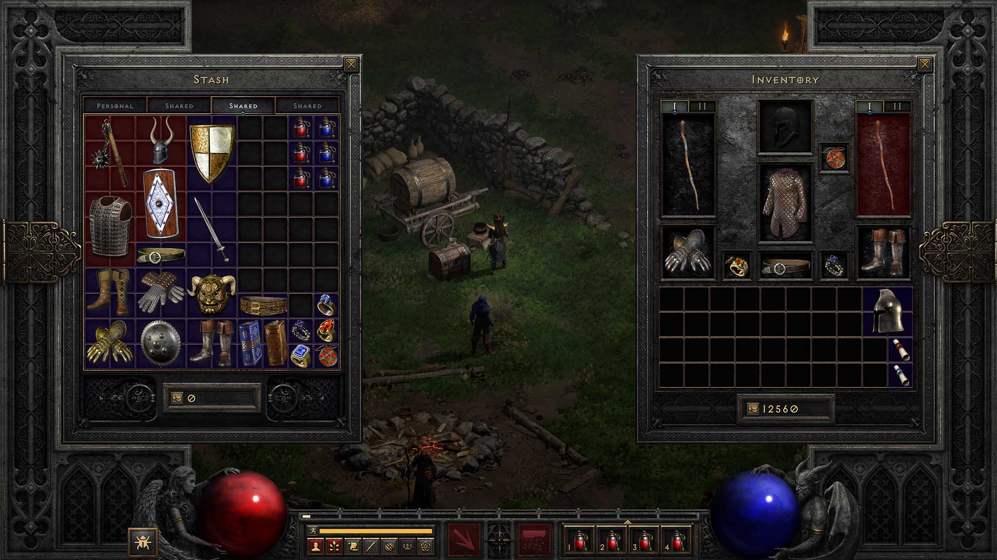 Diablo 2 Resurrected Shared Stash Three Pages