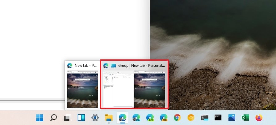 Windows 11 Snap groups