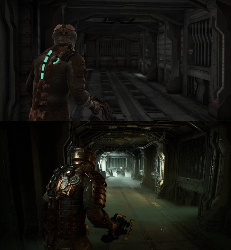 Dead Space Remake Early Comparison