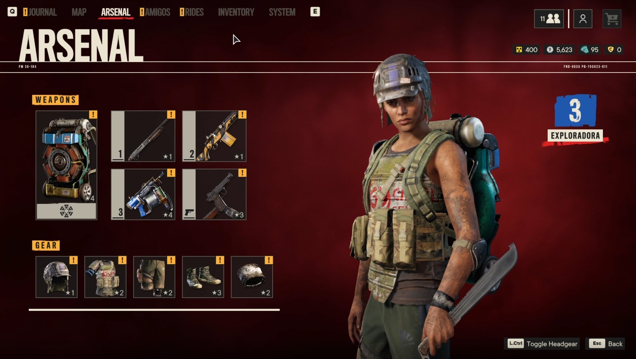 Far Cry 6 Weapons Gear