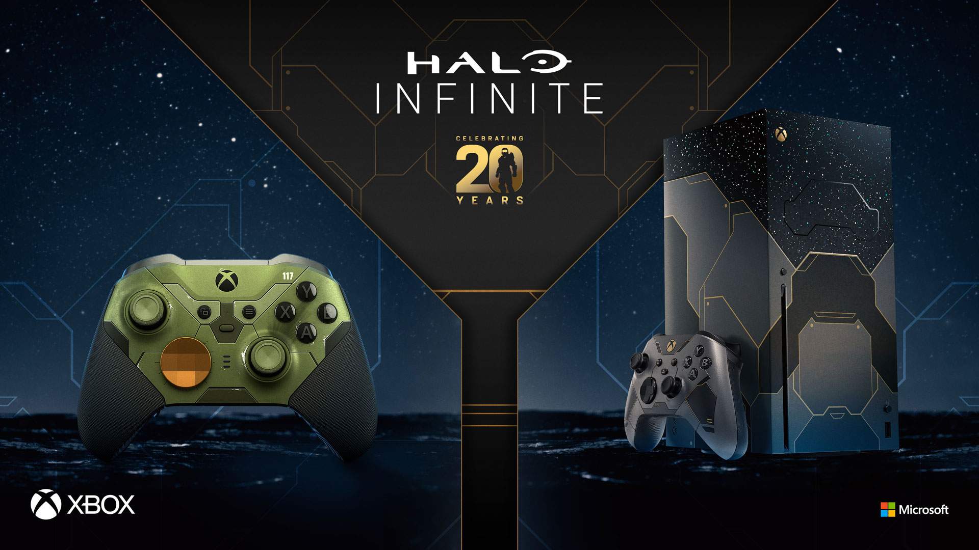 Halo Infinite Xbox Series X and Xbox Elite Controller
