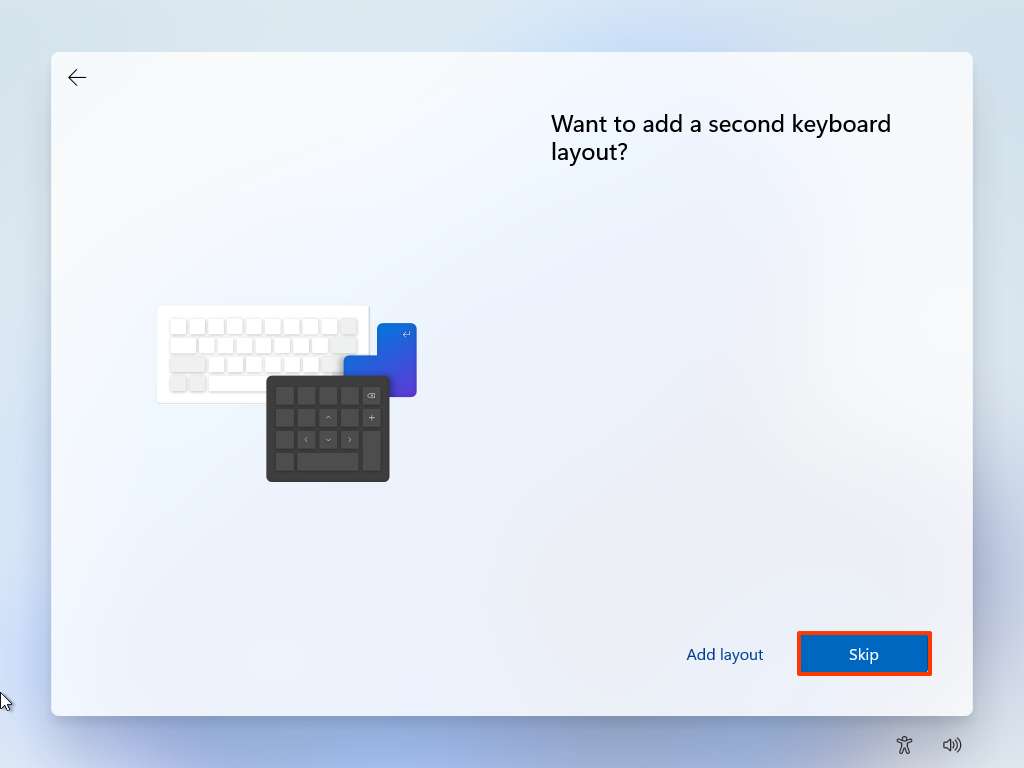Skip secondary keyboard layout