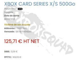 Carte Extension 500go 300x