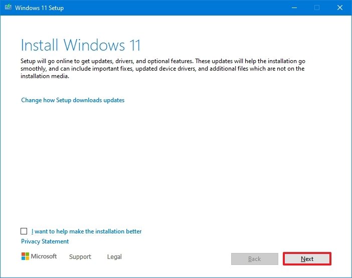 Configuração do Windows 11