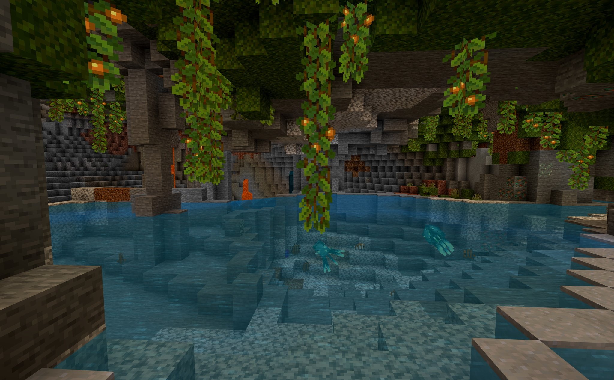 Minecraft Caves And Cliffs Update 1.18.0.21 Beta Image
