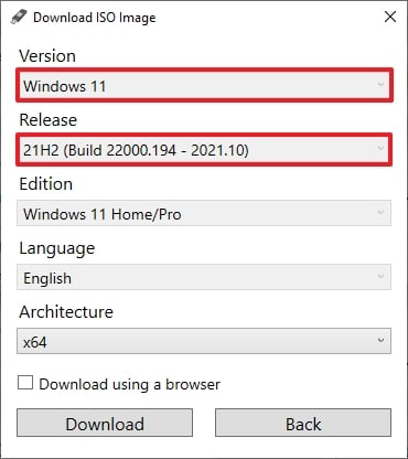 Baixar Rufus Select Windows 11 Iso
