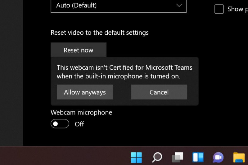 Microsoft Accessories Center Webcam