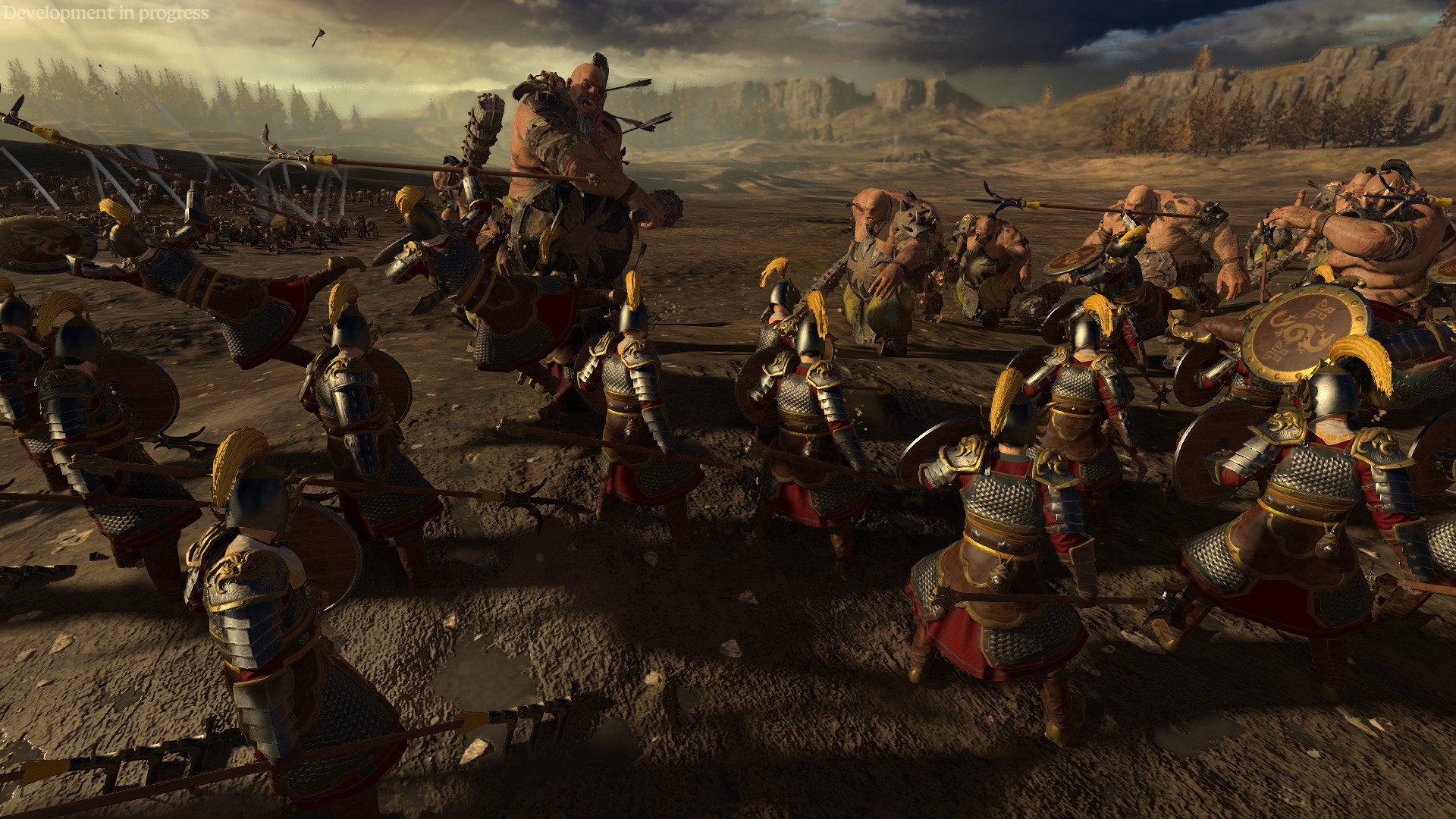 Total War Warhammer 3 Cathay Vs Ogros