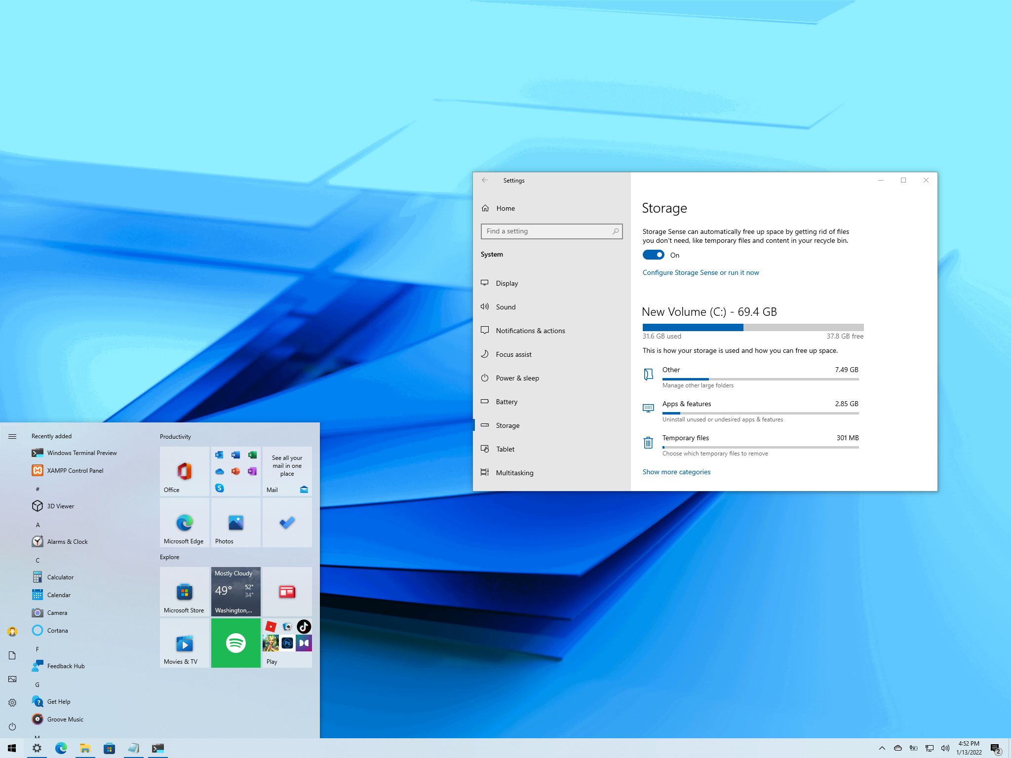 Windows 11 Free Storage Space