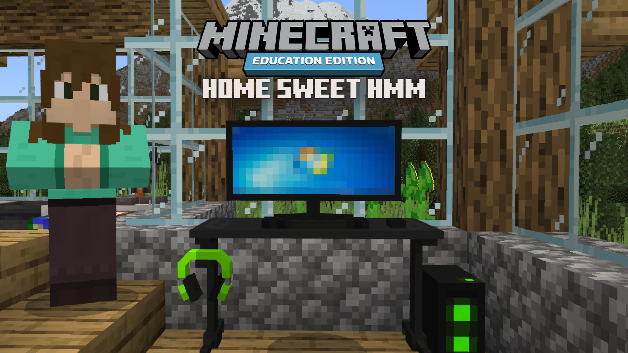 Minecraft Cybersafe Home Sweet Hmm Hero Image